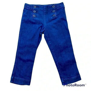 𝅺lauren Jeans Company Sailor Capris Jeans Size 4